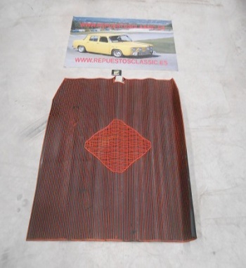 15 ALFOMBRA MALETERO CITROEN GS, GSA COLOR ROJO GOMA ANTIGUO STOCK