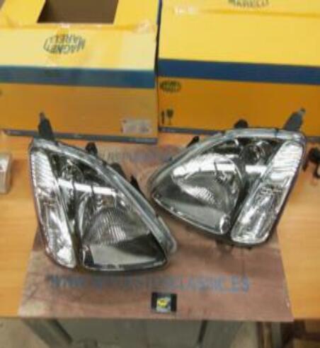 LPL641/642 PMM3N2 JUEGO FAROS DELANTEROS H4 HONDA CIVIC MAGNETI MARELLI