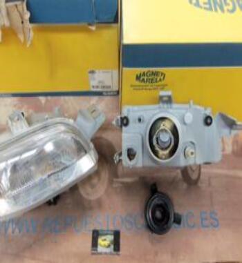 LPD521/522 PMM3N2 JUEGO FAROS DELANTEROS FIAT PUNTO 96 --> H4 MAGNETI MARELLI