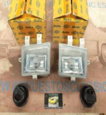1NA962490011-1NA962490021 PH1N2 JUEGO FAROS ANTINIEBLA H3 BLANCO VOLKSWAGEN POLO III (6N1) 94>99, HELLA