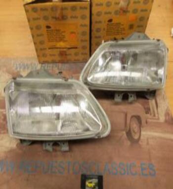 1AG006560231-1AG006560241 PH4N2 JUEGO FAROS DELANTEROS H1+H1 RENAULT LAGUNA 94>98, HELLA
