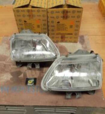 1AG006560251-1AG006560261 PH4N2 JUEGO FAROS DELANTEROS H1+H1 RENAULT LAGUNA 94>98, HELLA (12579-12580) REGULACION MANUAL