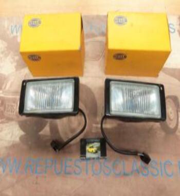 1NB004904051-1NB004904061 PH4N2 JUEGO FAROS ANTINIEBLA DELANTEROS H3 ALFA ROMEO 33 90->