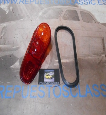 LI26 TULIPA TRASERA IZQUIERDA CON GOMA RENAULT 4 ULTIMOS MODELOS