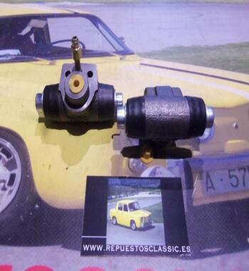 TV101060 JUEGO BOMBINES FRENO TRASERO VOLKSWAGEN GOLF MKI, MKII