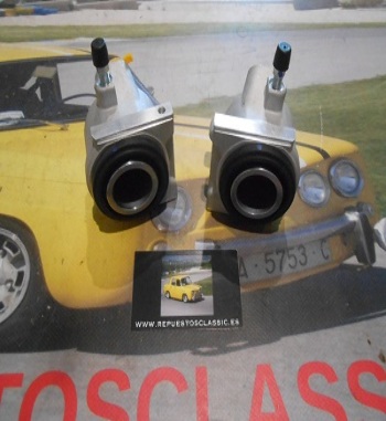 PR07/08 JUEGO PINZAS FRENO RENAULT 12, 5 ALPINE, COPA 48 mm FABRICACION ACTUAL TVZH381026/28