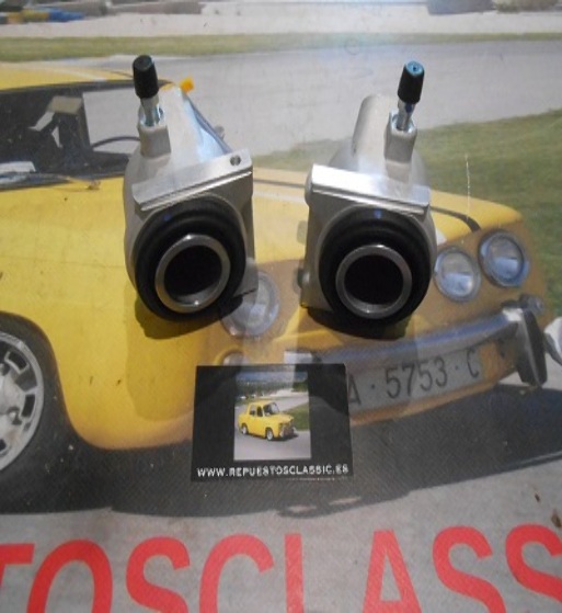 PR07/08 JUEGO PINZAS FRENO RENAULT 12, 5 ALPINE, COPA 48 mm FABRICACION ACTUAL TVZH381026/28