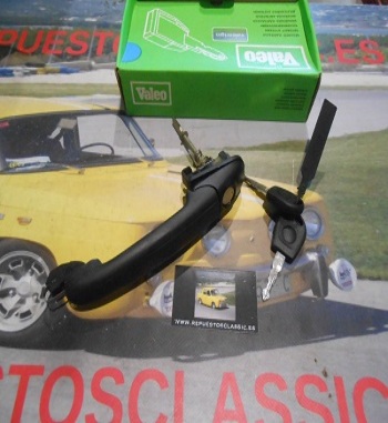 252529 VALEO MANETA PUERTA SEAT IBIZA 2, CORDOBA DERECHA O IZQUIERDA ESPADIN DE 69 mm