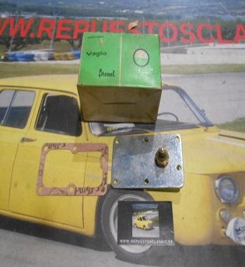 MOS69 TAPA CULATA CON TERMORRESISTENCIA RENAULT 8, 10 PARA PONER RELOJ TEMPERATURA