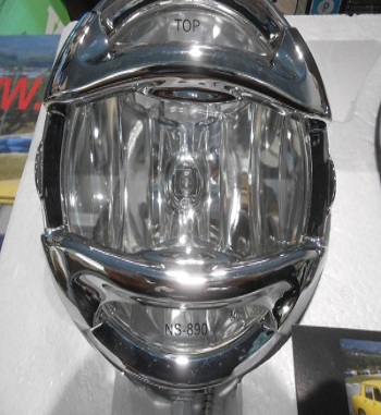ANT18 JUEGO FAROS LARGO ALCANCE ULTRA POWER 4x4  203 mm, CROMADO INOXIDABLE, HOMOLOGADOS