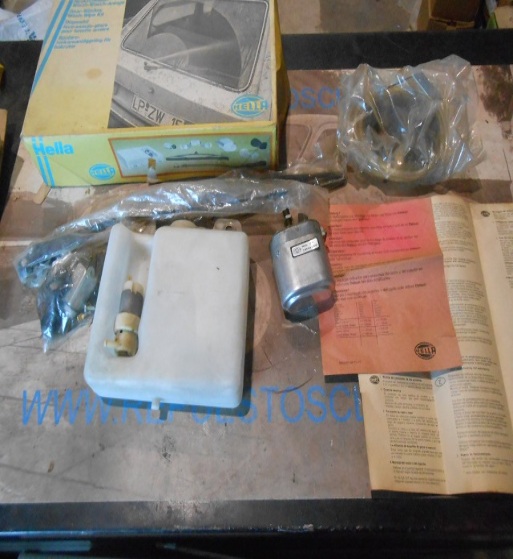 LIM04 KIT LIMPIAPARABRISAS TRASERO HELLA RENAULT 5, 6, 12, 14, SIMCA 1200, VW GOLF, PEUGEOT 504, SEAT 127, 128, 131