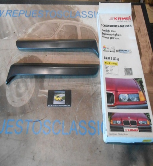 PLD13 PESTAÑAS FARO KAMEI BMW E36 MATERIAL ABS