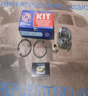 KR49 KIT RUEDA TRASERA VOLKSWAGEN GOLF MK2 1.8 G60. GTI, MK3 1.8, 2.0, 1.9 TDI CALIDAD IRB