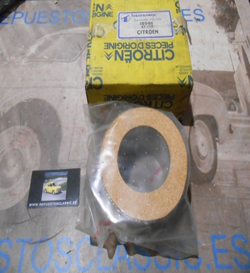 F130 FILTRO AIRE CITROEN 2CV, DYANE, MEHARY ORIGINAL CITROEN AY1715