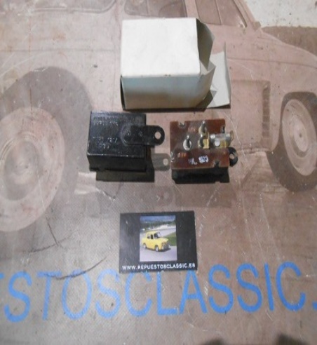 01 RELE BOTE DE INTERMITENCIAS TIPO SIMCA ARTES 12V 46W CON FUSIBLE