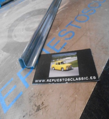 MOL218 MOLDURA ALUMINIO UMBRAL PUERTA MEDIDA 32 cm ANTIGUO STOCK