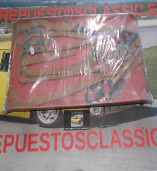 JM352 KIT JUNTAS MOTOR COMPLETO SIN CULATA RENAULT DAUPHINE, GORDINI