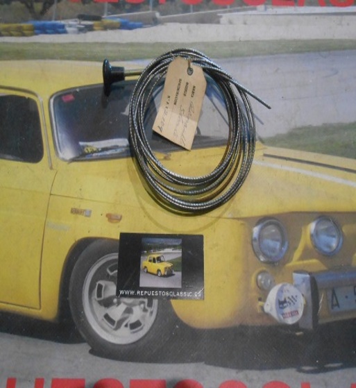 2059 CABLE ESTARTER RENAULT 8, 8TS