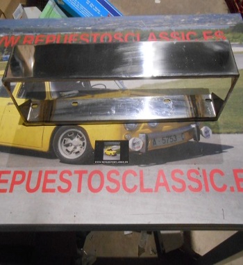 RR128 SOPORTE EMBELLECEDOR INOXIDABLE MATRÍCULA SEAT 132 ANTIGUO STOCK