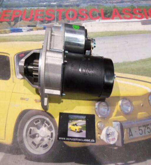 MTD12-9 MOTOR DE ARRANQUE MEJORADO SEAT 124, 131, 132. MOTORES 1.6, 1.8, 2.0