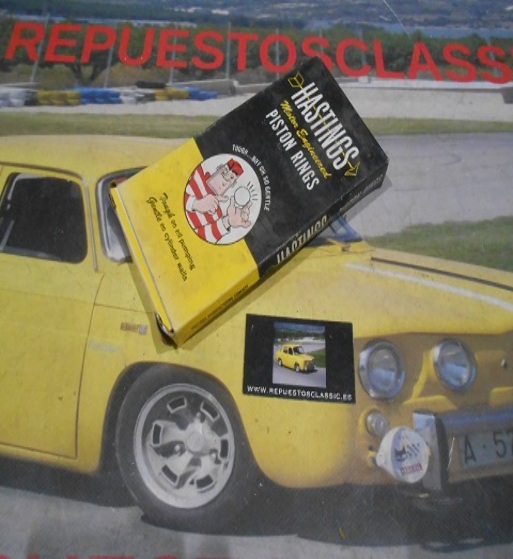 SEG116 JUEGO SEGMENTOS RENAULT 5 TS, 12 S 73 mm HASTINGS O MAHLE
