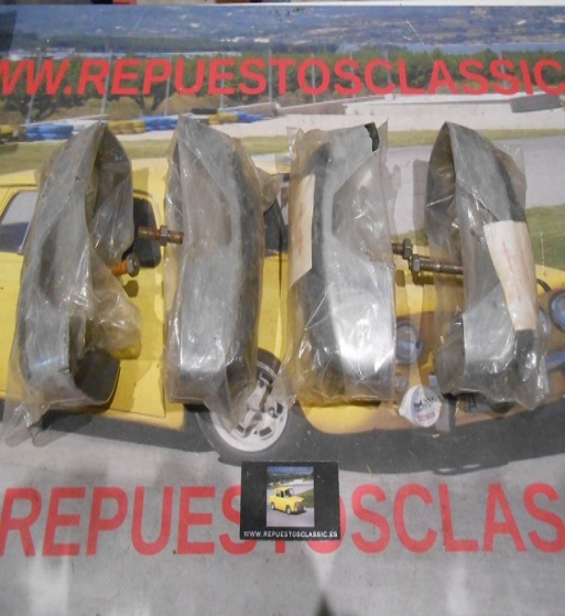 MAS33 JUEGO 4 MASCOTAS SEAT 127 PRIMERA SERIE DELANTERAS Y TRASERAS