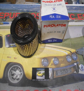 PEA-514 PUROLATOR FILTRO AIRE SEAT 1400 A, B ORIGINAL SEAT