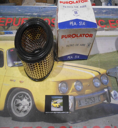 PEA-514 PUROLATOR FILTRO AIRE SEAT 1400 A, B ORIGINAL SEAT
