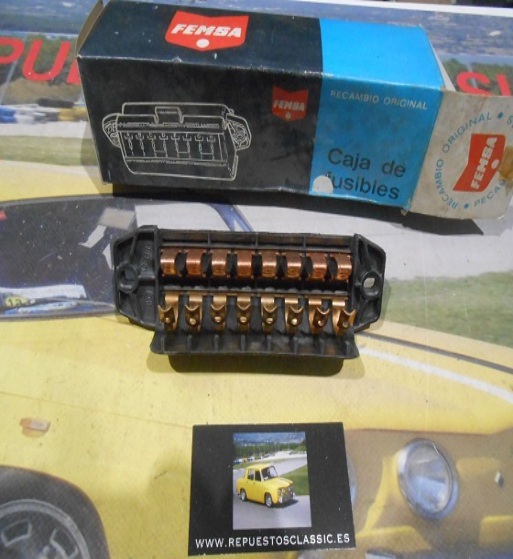 F01 CFB8-1 CAJA FUSIBLES SEAT 850 TODOS MODELOS, 124, 127