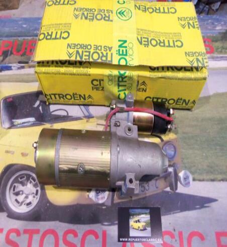 75941623 MOTOR ARRANQUE CITROEN GS, GSA, AMI 8, DYANE 4, AXEL. ORIGINAL CITROEN