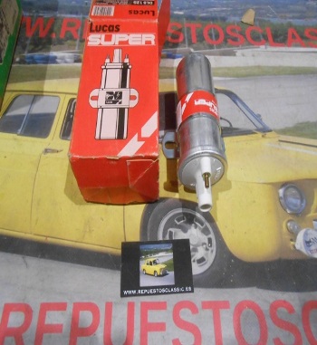 DLB125 LUCAS BOBINA ELECTRONICA FORD CAPRI, CORTINA, ESCORT, FIESTA GRANADA, TAUNUS, TRANSIT