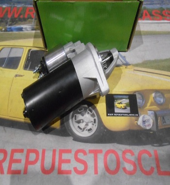 TVMTS1223 MOTOR ARRANQUE SEAT 124, 1430, 128, 1200 SPORT MOTORES 1200, 1430. PIÑÓN 11 DIENTES COMPATIBLE FEMSA MTS12-23