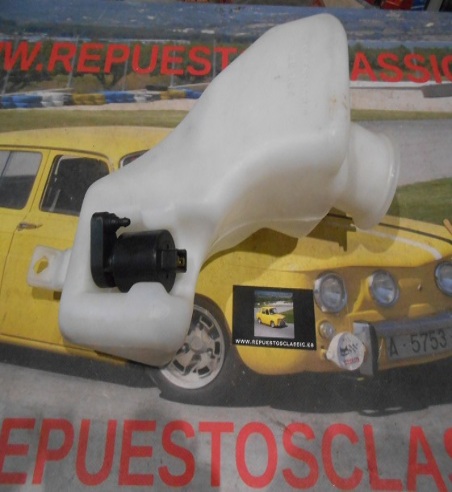 EX49 DEPOSITO LIMPIA PARABRISAS CON MOTOR RENAULT 5 SEGUNDA SERIE