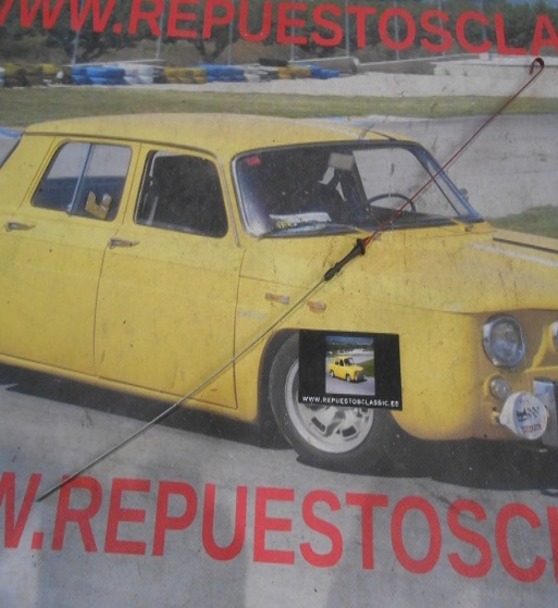 VA07 VARILLA ACEITE 295 mm DE PUNTA A TOPE RENAULT 5, 7