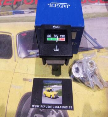 CK605 RELOJ TEMPERATURA AGUA JAEGER VEGLIA RECTANGULAR CON TERMORESISTENCIA SEAT, RENAULT