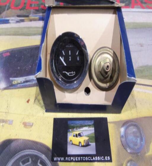 CK612 RELOJ PRESION ACEITE 6KG JAEGER CON MANOCONTACTO ROSCA 10X100
