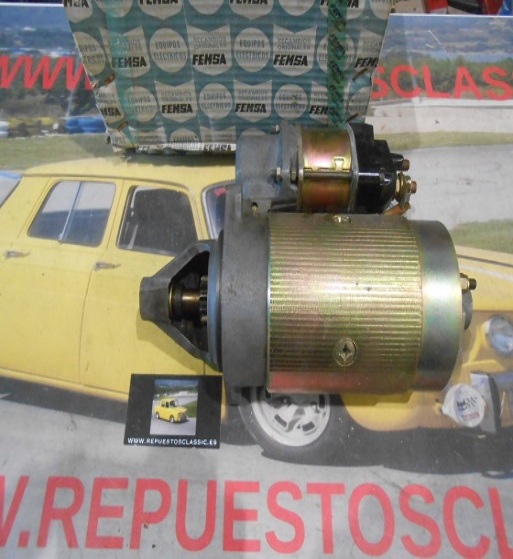 MTD12-19 MOTOR ARRANQUE FEMSA SEAT 124, 124 SPORT, 131, 132 MOTORES BIARBOL NUEVO ANTIGUO STOCK