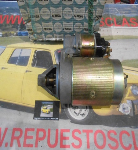 MTD12-19 MOTOR ARRANQUE FEMSA SEAT 124, 124 SPORT, 131, 132 MOTORES BIARBOL NUEVO ANTIGUO STOCK