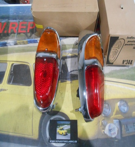 ISE822* JUEGO PILOTOS SEAT 1400 A, B NUEVOS ORIGINALES ANTIGUO STOCK
