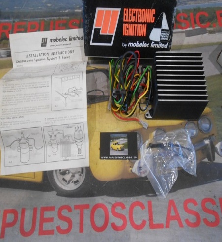 MOS75 KIT ENCENDIDO ELECTRÓNICO MOBELEC LIMITED. SE INSTALA SOBRE EL DELCO SUPRIMIENDO PLATINOS Y CONDENSADOR.
