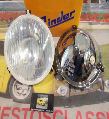 FA11082 JUEGO FAROS RINDER 170mm FOCO EUROPEO CON LUZ DE POSICION SAVA, PEGASO