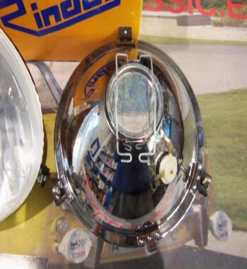 FA11082 JUEGO FAROS RINDER 170mm FOCO EUROPEO CON LUZ DE POSICION SAVA, PEGASO