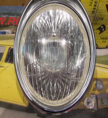 IP53* P2 JUEGO FARO, COCO Y BISEL PEUGEOT 404 FOCO EUROPEO MARCHALL 61219002