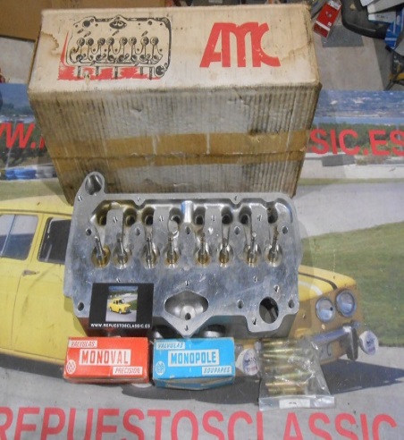 CUL42 CULATA CON VALVULAS SEAT 600 D, E, L NUEVA ANTIGUO STOCK NOS