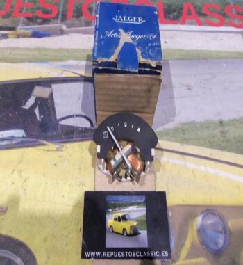 CK190* RELOJ NIVEL COMBUSTIBLE RENAULT 12 , JAEGER SIMBOLO A LA IZQUIERDA