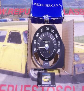CK623 RELOJ CUENTAKILOMETROS 170 K/H SEAT 124 Y 1430, JAEGER 8017