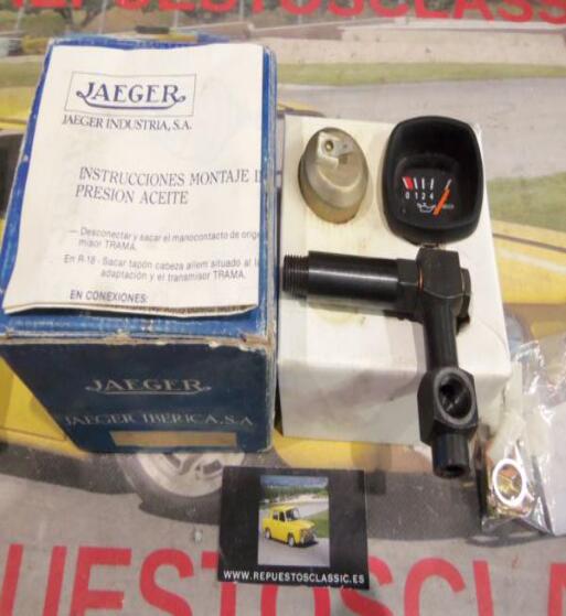 CK626 KIT PRESION DE ACEITE COMPLETO RENAULT 4, 5, 6, 7, 8, 10, 12, ALPINE A110, DAUPHINE, GORDINI ORIGINAL JAEGER