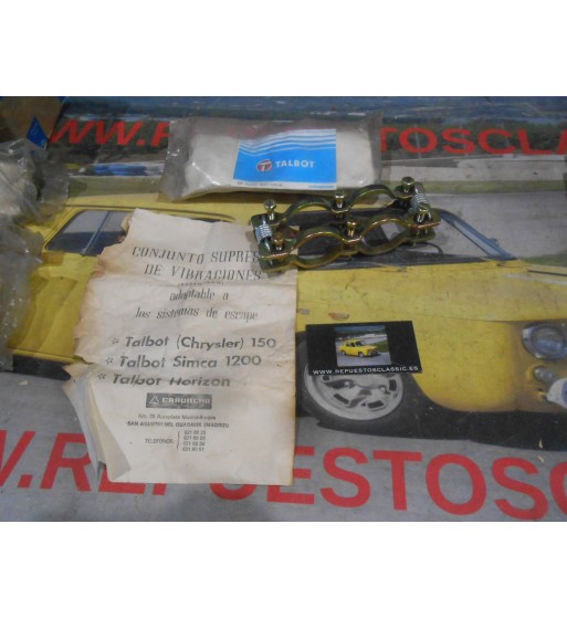 CONJUNTO SUPRESOR VIBRACIONES ESCAPE SIMCA 1200, TALBOT 150, HOR