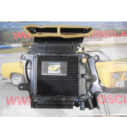 MUEBLE COMPLETO CALEFACCION Y RADIADOR RENAULT 8, 10 FAESSA PUMA CHAUS