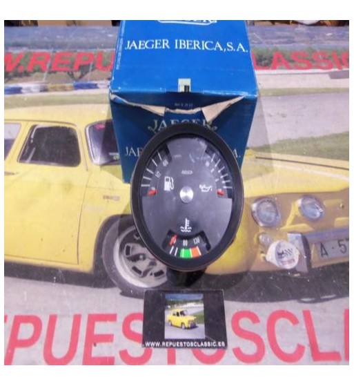 CK629 RELOJ MULTIFUNCION JEEP, BARREIROS SERIE 200 CABINA ABATIBLE 12V